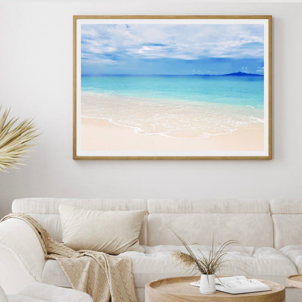 Beach Ocean Landscape III | Art Print