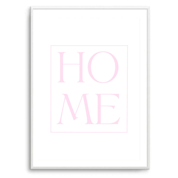 Matisse Home Pink & White | Art Print