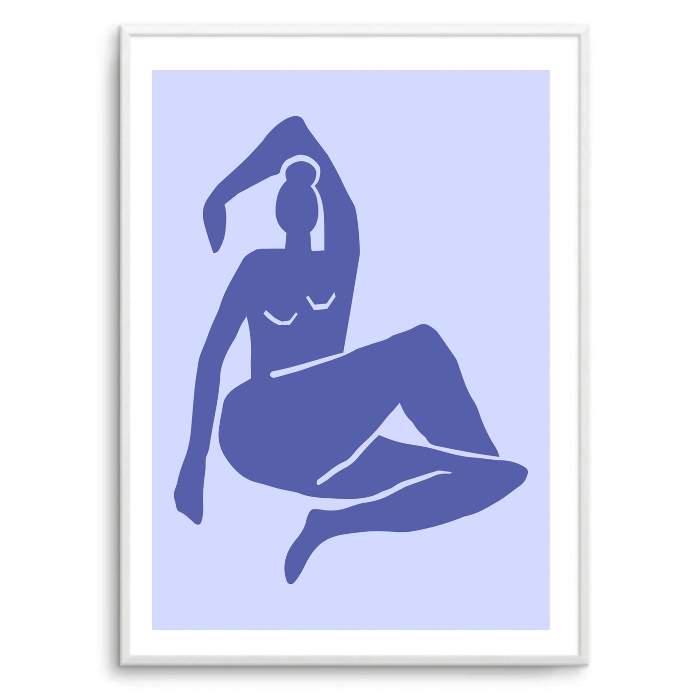 Matisse Body Blue I | Art Print