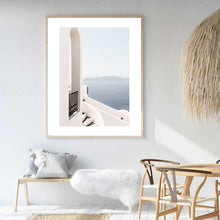 Load image into Gallery viewer, Greece Santorini White I | Framed Print
