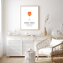 Load image into Gallery viewer, Aperol Spritz Cocktail | Art Print
