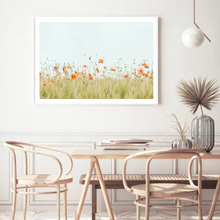 Load image into Gallery viewer, Poppies Landscape | Art Print
