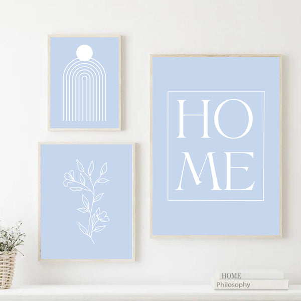 Matisse Blue Home | Art Print