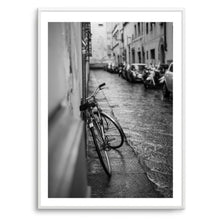 Load image into Gallery viewer, Black &amp; White Bike | Art Print
