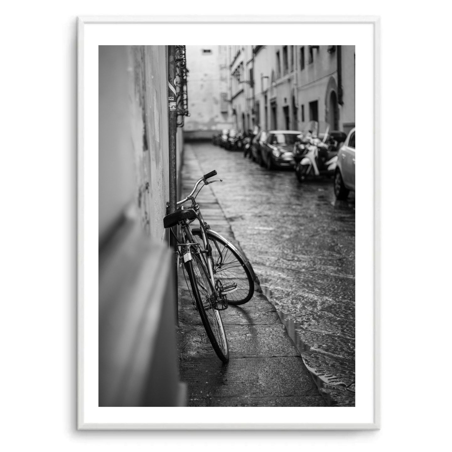 Black & White Bike | Art Print