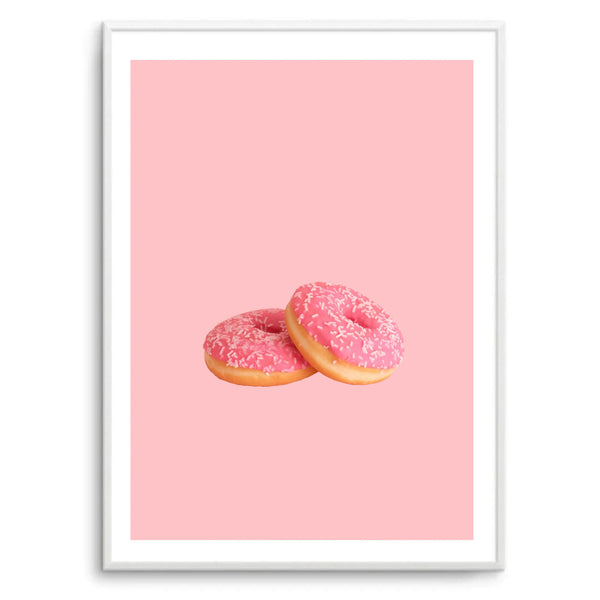 Pink Donuts | Art Print