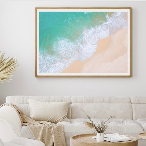 Beach Ocean Landscape II | Art Print