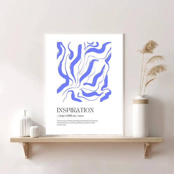 Inspiration Definition | Framed Print