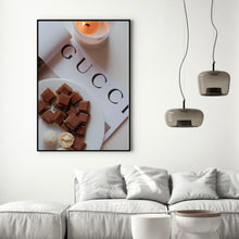 Load image into Gallery viewer, Chocolate &amp; Candles | Framed Print
