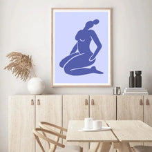 Load image into Gallery viewer, Matisse Blue II | Framed Print
