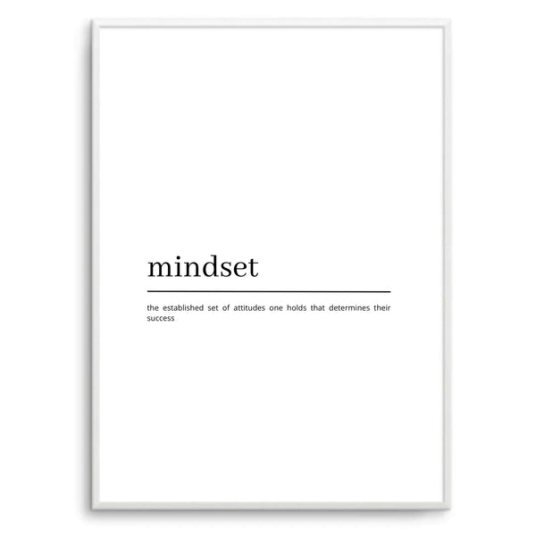Mindset Definition (White)