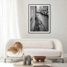 Load image into Gallery viewer, Black &amp; White Bike | Art Print
