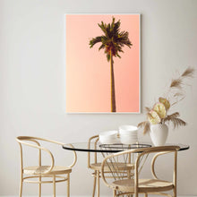 Load image into Gallery viewer, Sunset Palm Tree | Framed Print
