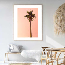 Load image into Gallery viewer, Sunset Palm Tree | Framed Print
