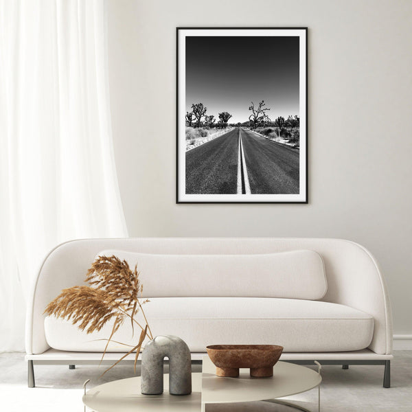 Black & White Highway | Art Print