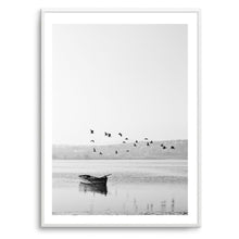 Load image into Gallery viewer, Black &amp; White Dingy | Art Print
