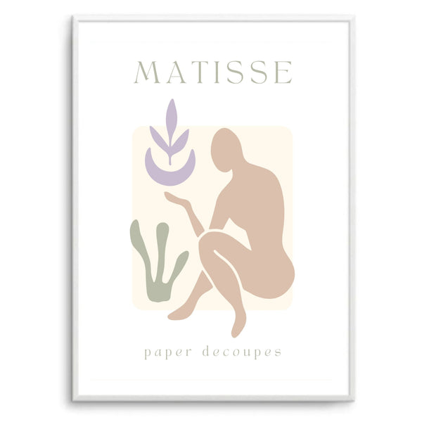 Matisse Mauve & Nude II | Art Print