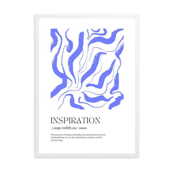 Inspiration Definition | Framed Print