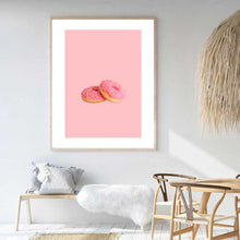 Load image into Gallery viewer, Pink Donuts | Art Print
