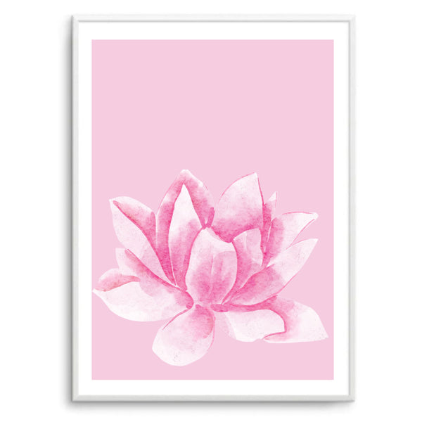 Pink Lotus II | Art Print