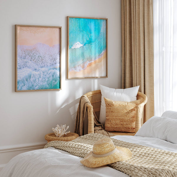 Aerial Beach Set of 2 | Gallery Wall