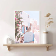 Load image into Gallery viewer, Greece Santorini Pink III | Framed Print
