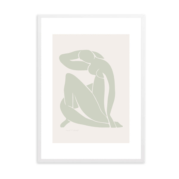 Matisse Neutral III | Framed Print