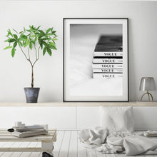 Load image into Gallery viewer, Black &amp; White Books | Art Print
