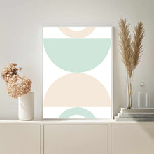 Load image into Gallery viewer, Boho Abstract Mint II | Art Print
