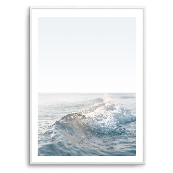 Coastal Beach Waves II | Art Print