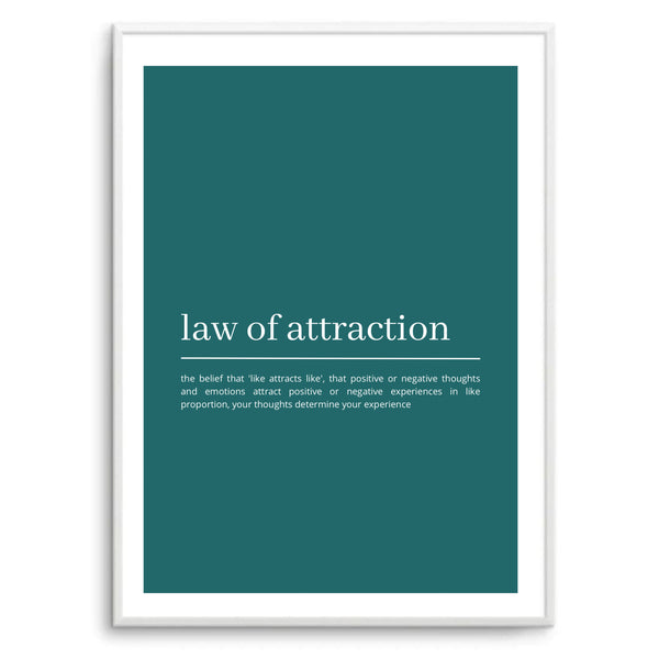 Law of Attraction Definition
