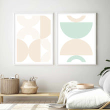 Load image into Gallery viewer, Boho Abstract Mint II | Art Print
