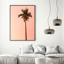 Load image into Gallery viewer, Sunset Palm Tree | Framed Print
