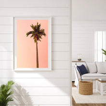 Load image into Gallery viewer, Sunset Palm Tree | Framed Print
