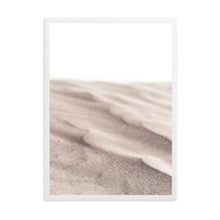 Load image into Gallery viewer, Neutral Aesthetic Sand Dune | Framed Print
