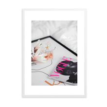 Load image into Gallery viewer, Perfume &amp; Magazines | Framed Print
