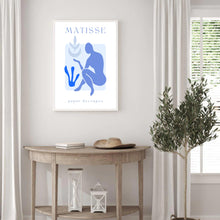 Load image into Gallery viewer, Matisse Bright Blue Set of 3 | Gallery Wall
