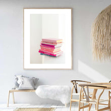 Load image into Gallery viewer, Pink Books | Art Print
