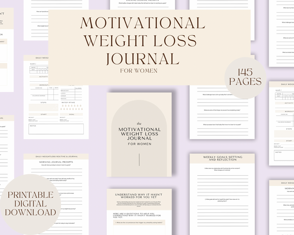 Motivational Weight Loss Journal eBook