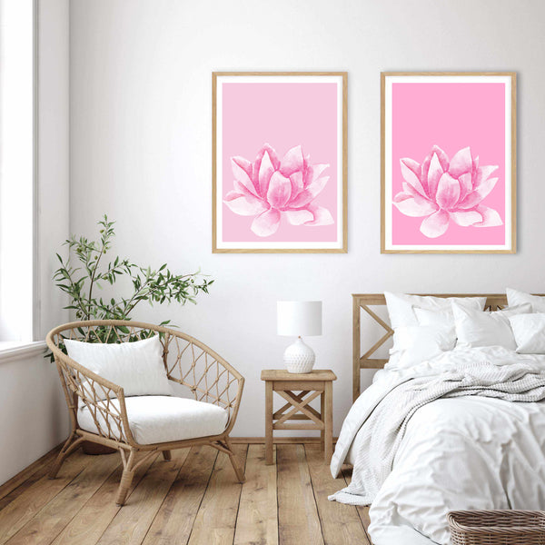 Pink Lotus III | Art Print