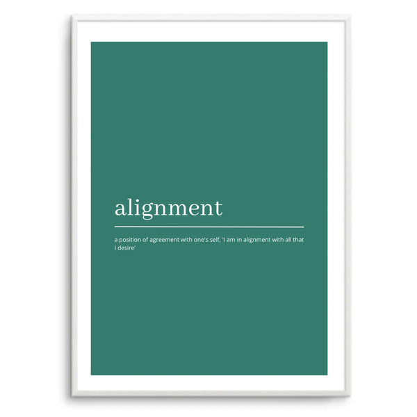 Alignment Definition