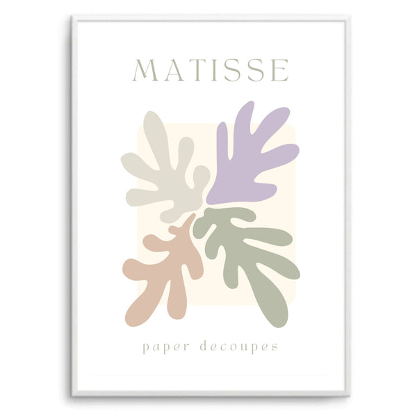 Matisse Mauve & Nude I | Art Print