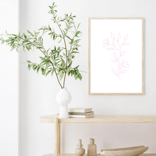Matisse Pink Flower | Art Print