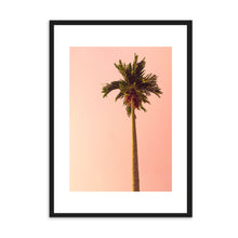 Load image into Gallery viewer, Sunset Palm Tree | Framed Print
