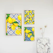 Load image into Gallery viewer, Italian Lemons Set of 3 | Gallery Wall
