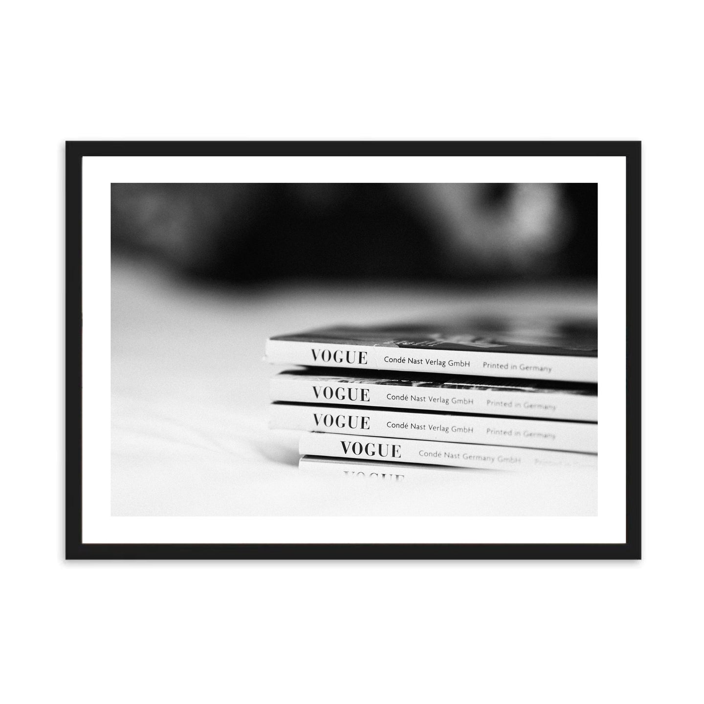 Magazines I Landscape | Framed Print