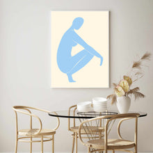 Load image into Gallery viewer, Matisse Blue &amp; Lemon Set of 3 | Gallery Wall
