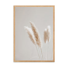 Load image into Gallery viewer, Neutral Aesthetic Pampas | Framed Print
