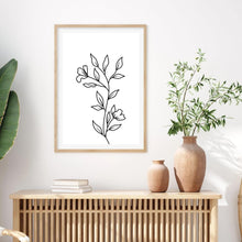 Load image into Gallery viewer, Line Art Flower I | Art Print
