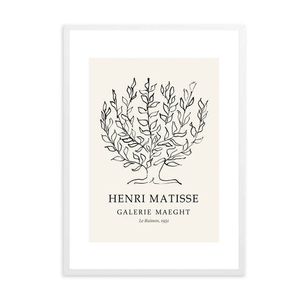 Matisse Neutral II | Framed Print